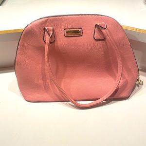 London Fog Pink One -Zip Tote Bag